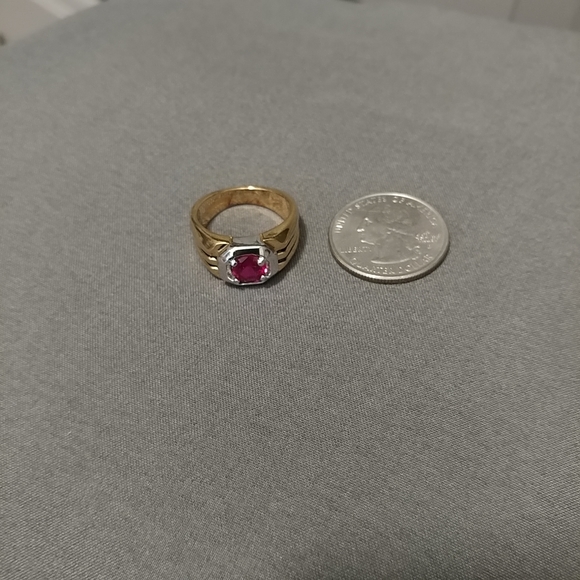 Vintage LIND 14KT HGE Ring Size 8 - Picture 8 of 8